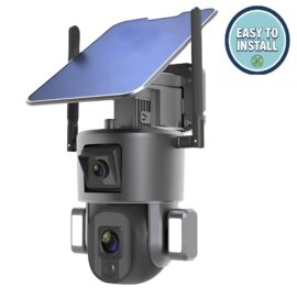 Pronto Solar Powered Dual Camera 4g 10x Zoom Version