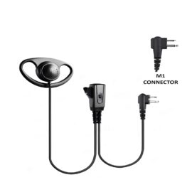 Max-55 D-Shaped Earpiece with Inline Mic & VOX