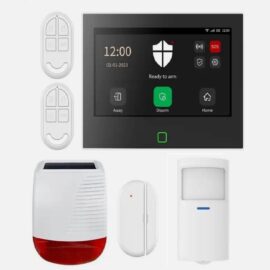 Wireless Smart Alarm System with 4G and Wi-Fi.