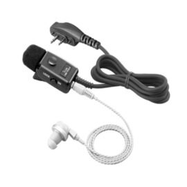 Icom HM-153LA Earphone microphone with Screw-in Connector